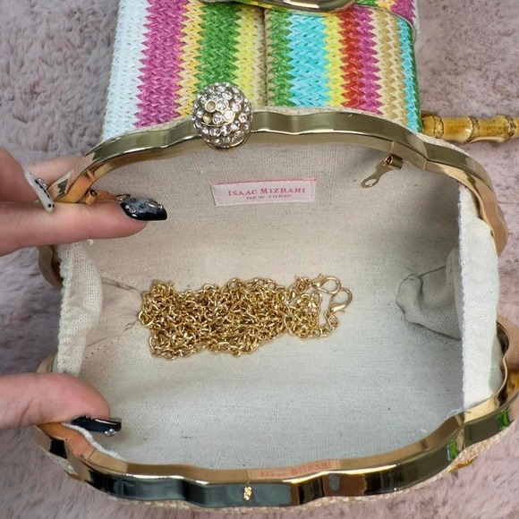 Coastal Vacation Bag Bundle, Bamboo + Shell Clutch Set - Picture 8 of 8